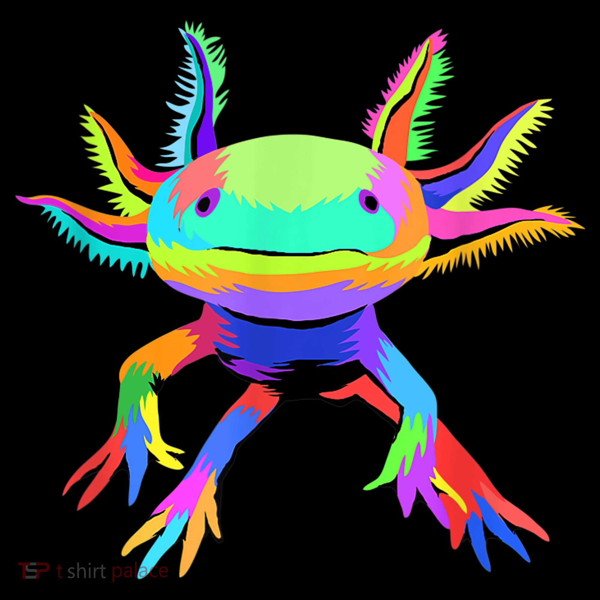 Pop Art Axolotl Hoodie