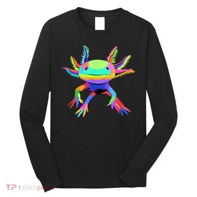 Pop Art Axolotl Long Sleeve Shirt