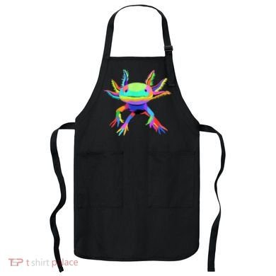 Pop Art Axolotl Apron
