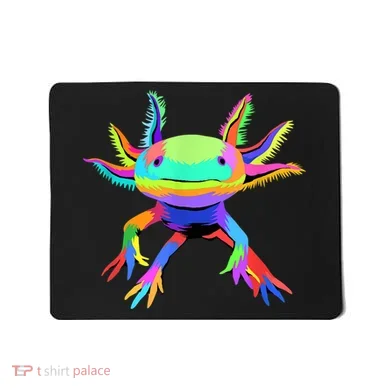 Pop Art Axolotl Mousepad