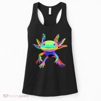 Pop Art Axolotl Women's Tank Top thumb 0