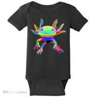 Pop Art Axolotl Baby Bodysuit thumb 0