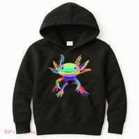 Pop Art Axolotl Kids Hoodie thumb 0