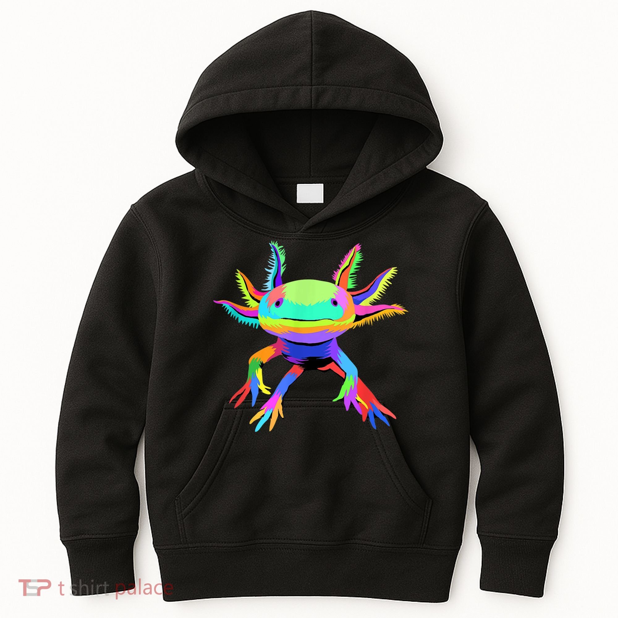 Pop Art Axolotl Kids Hoodie
