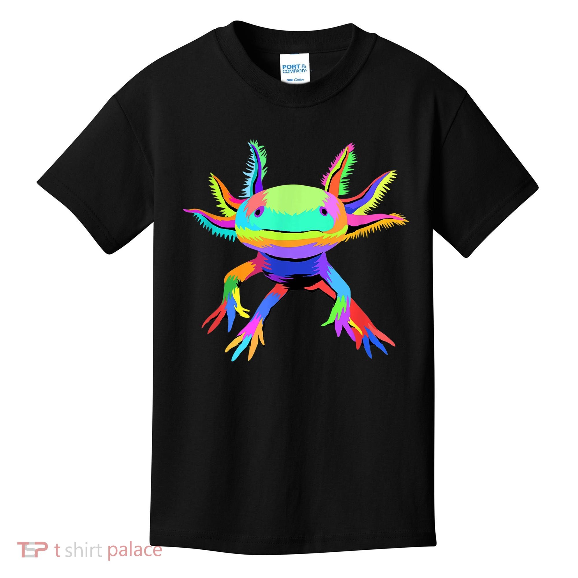 Pop Art Axolotl Kids T-Shirt