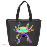Pop Art Axolotl Tote Bag thumb 0