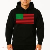 Pan African American Flag Hoodie thumb 2