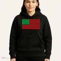 Pan African American Flag Hoodie thumb 5