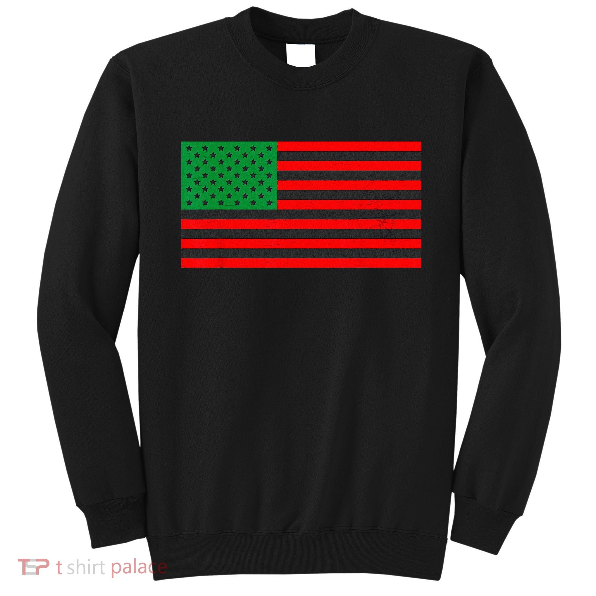 Pan African American Flag Sweatshirt