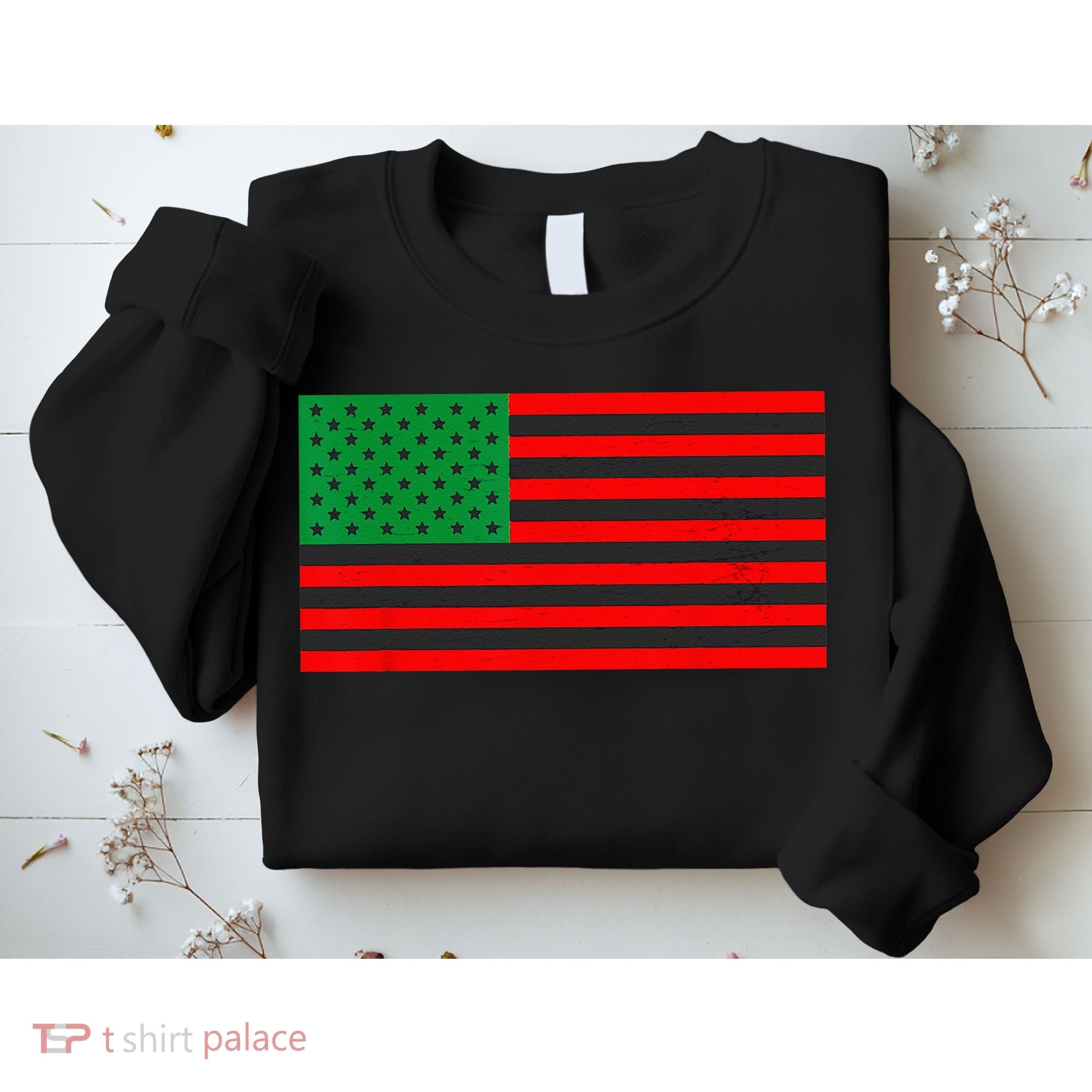 Pan African American Flag Sweatshirt
