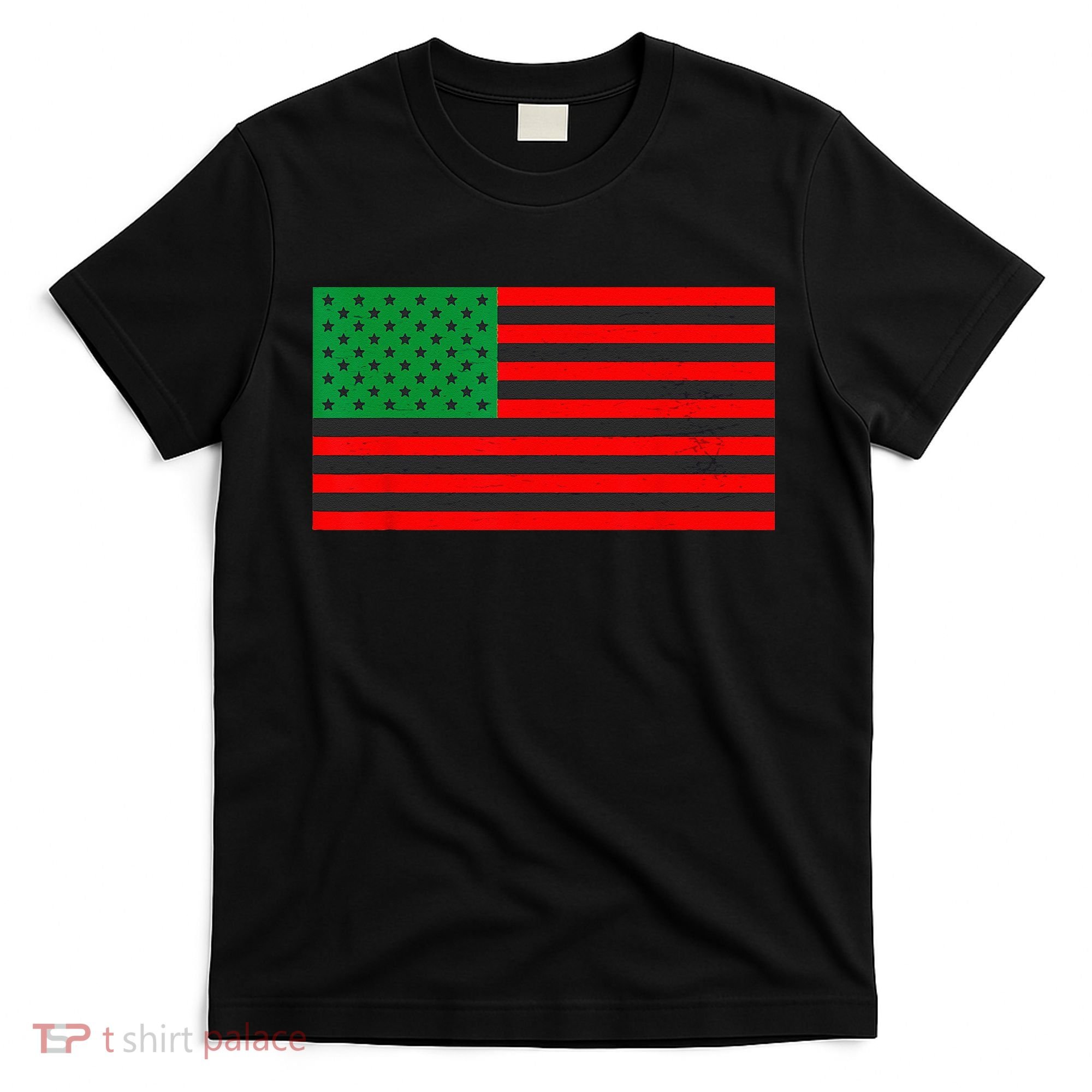 Pan African American Flag T-Shirt