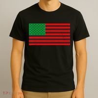 Pan African American Flag T-Shirt thumb 3