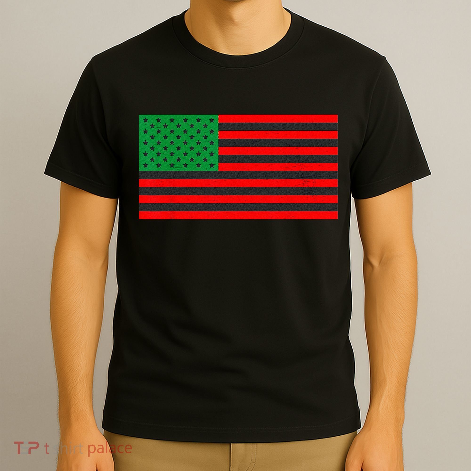 Pan African American Flag T-Shirt