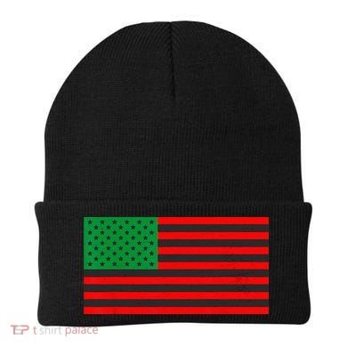 Pan African American Flag Beanie