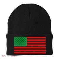 Pan African American Flag Beanie thumb 0