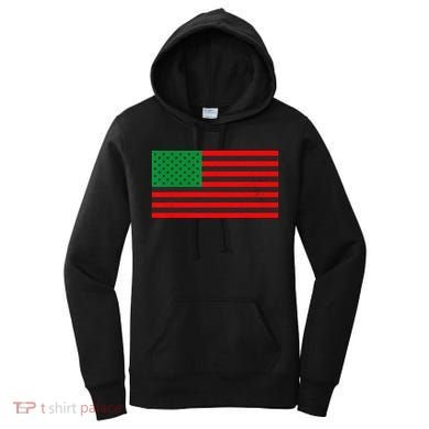 Pan African American Flag Women's Hoodie