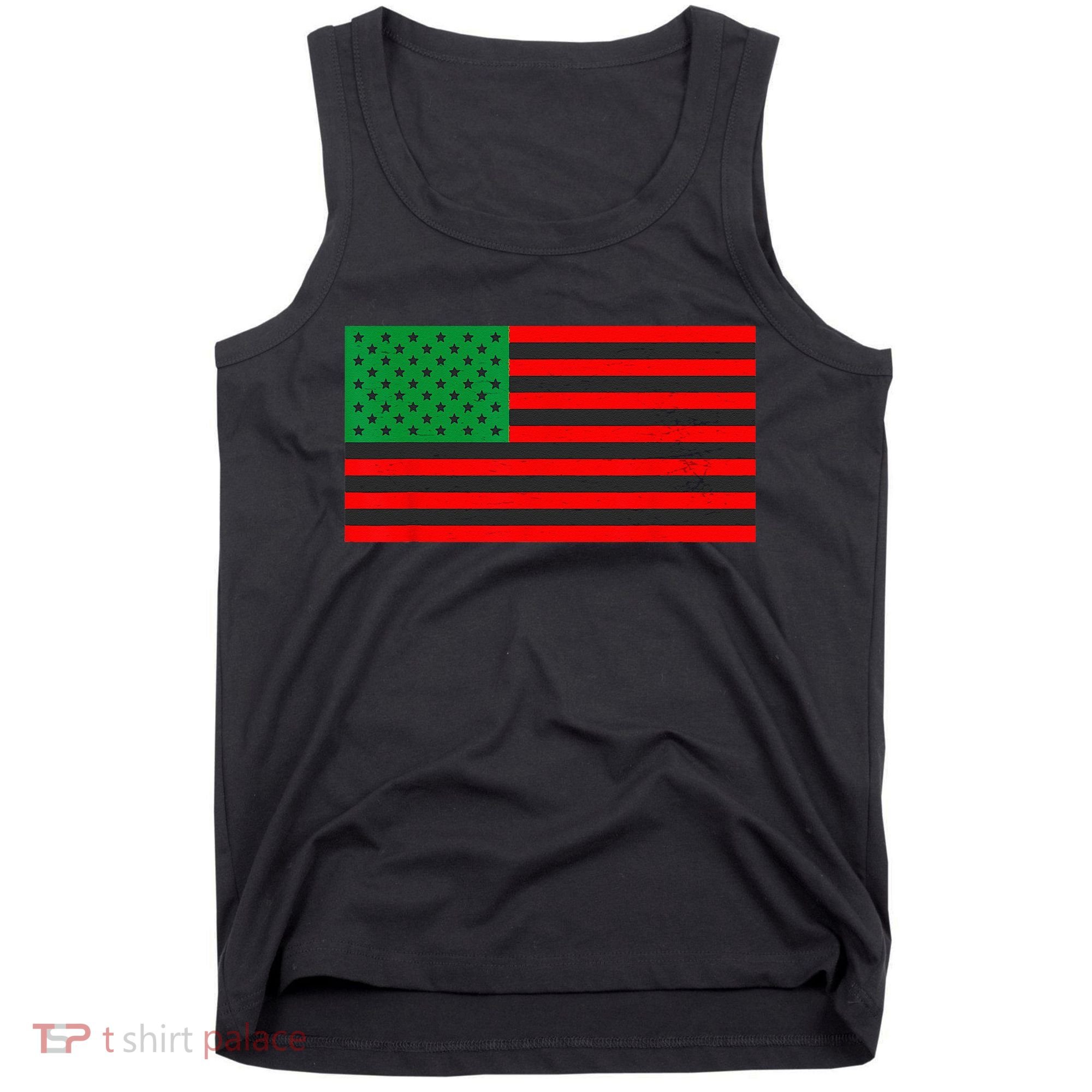 Pan African American Flag Tank Top