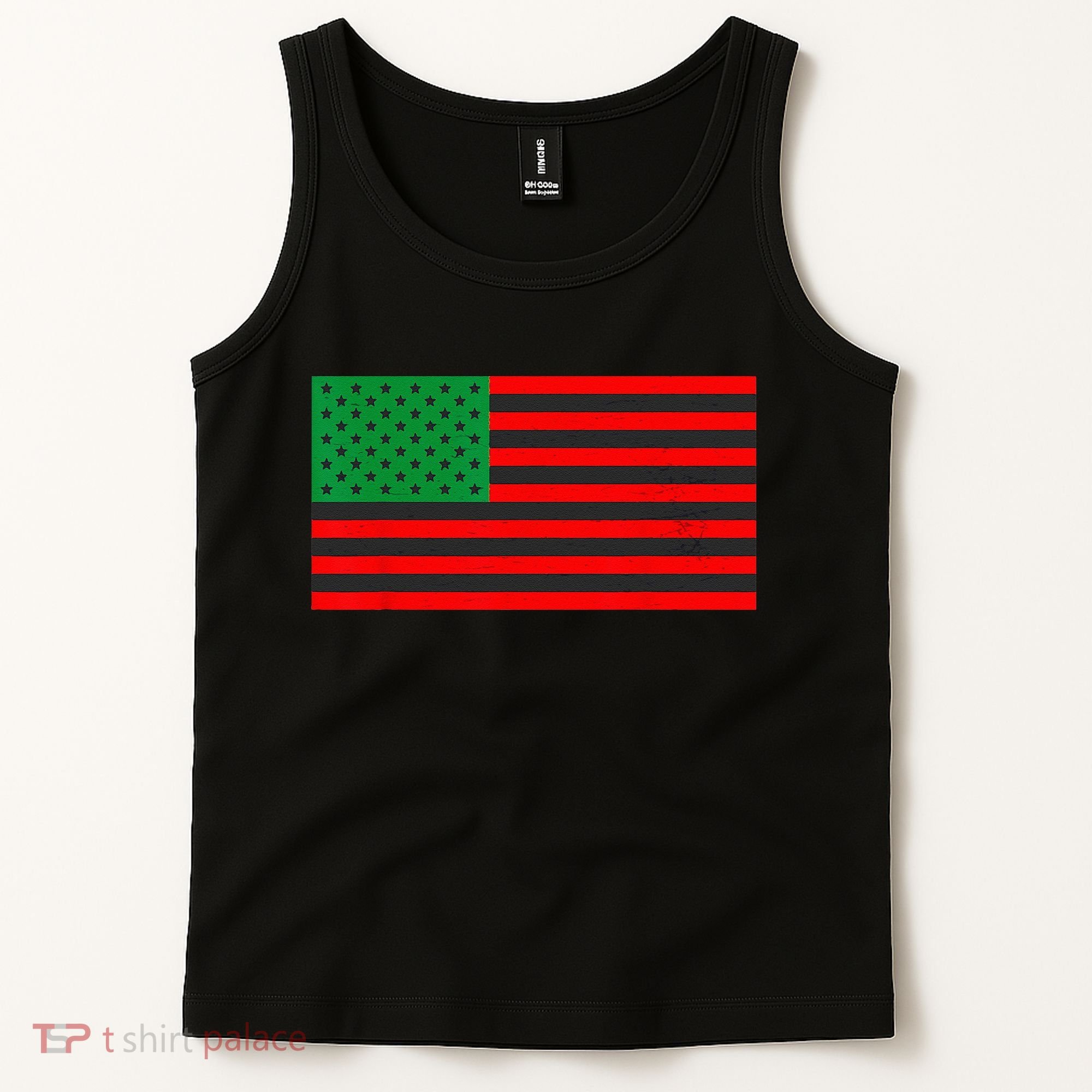 Pan African American Flag Tank Top