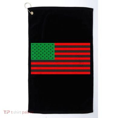 Pan African American Flag Golf Towel