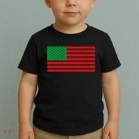 Pan African American Flag Toddler T-Shirt thumb 2
