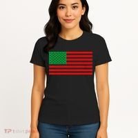 Pan African American Flag Women's T-Shirt thumb 4