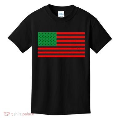 Pan African American Flag Kids T-Shirt