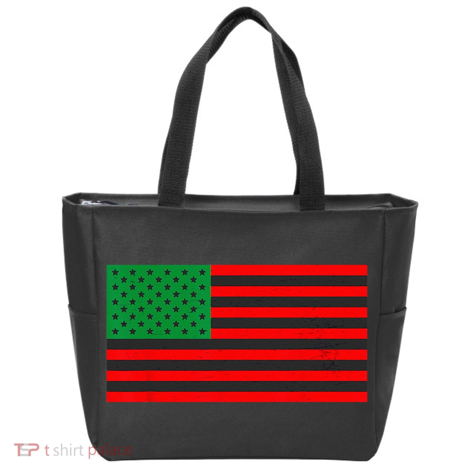 Pan African American Flag Tote Bag
