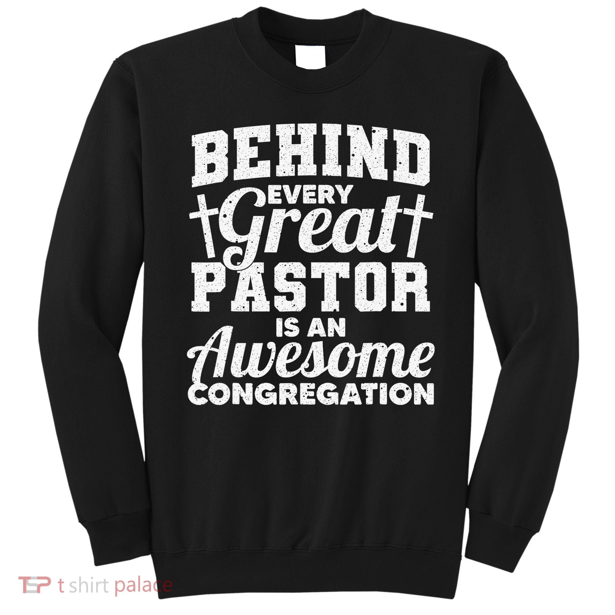 Pastor Appreciation Art Preacher Clergy Christian  Sweatshirt