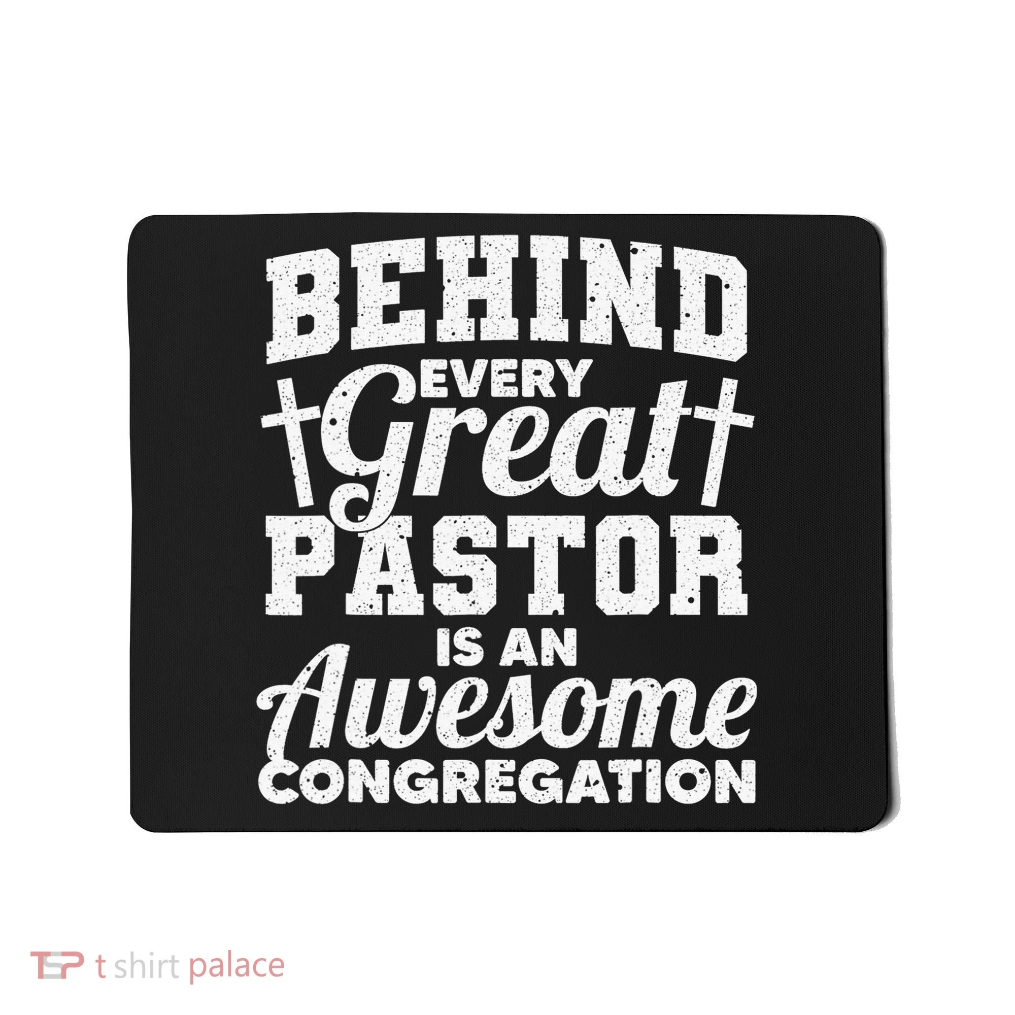 Pastor Appreciation Art Preacher Clergy Christian  Mousepad