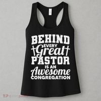 Pastor Appreciation Art Preacher Clergy Christian  Women's Tank Top thumb 3