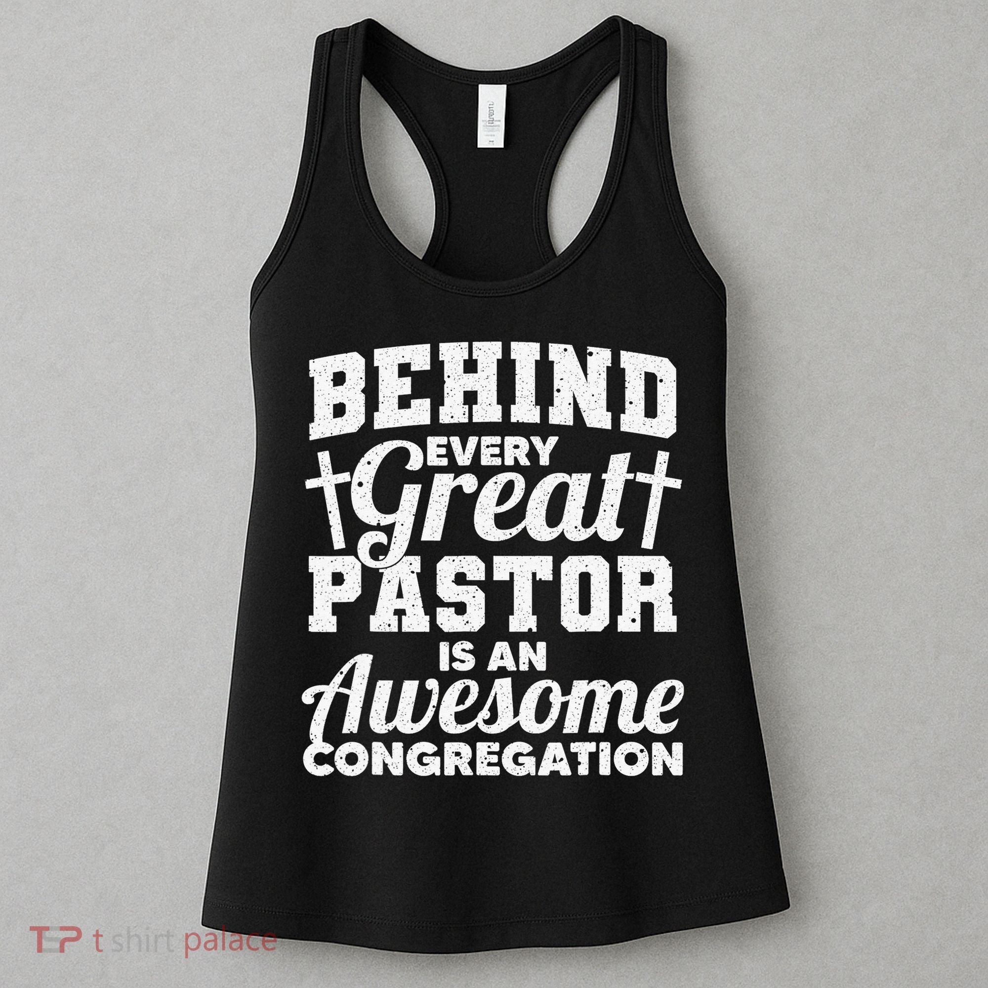 Pastor Appreciation Art Preacher Clergy Christian  Women's Tank Top