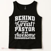 Pastor Appreciation Art Preacher Clergy Christian  Tank Top thumb 2