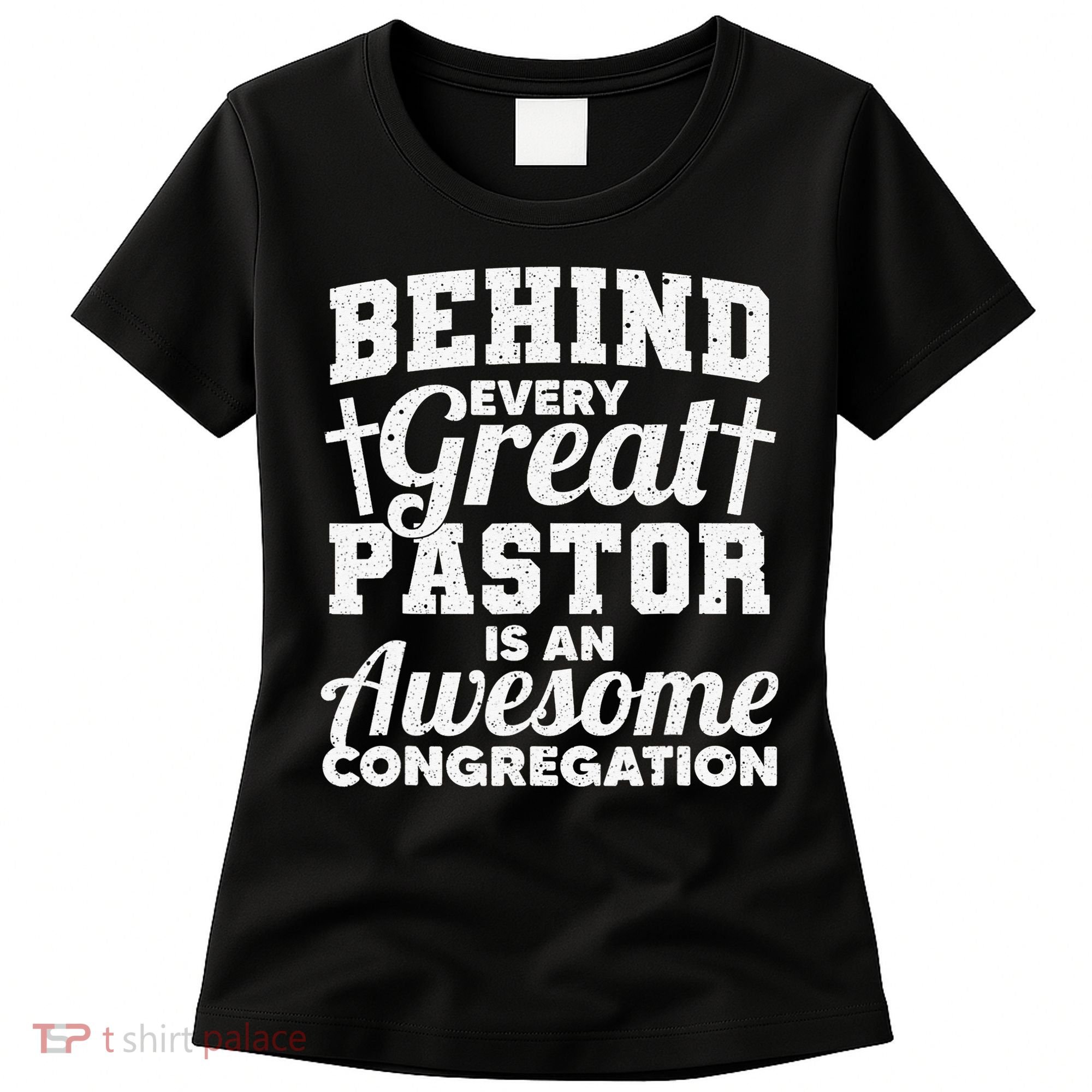 Pastor Appreciation Art Preacher Clergy Christian  Women's T-Shirt