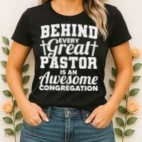 Pastor Appreciation Art Preacher Clergy Christian  Women's T-Shirt thumb 2