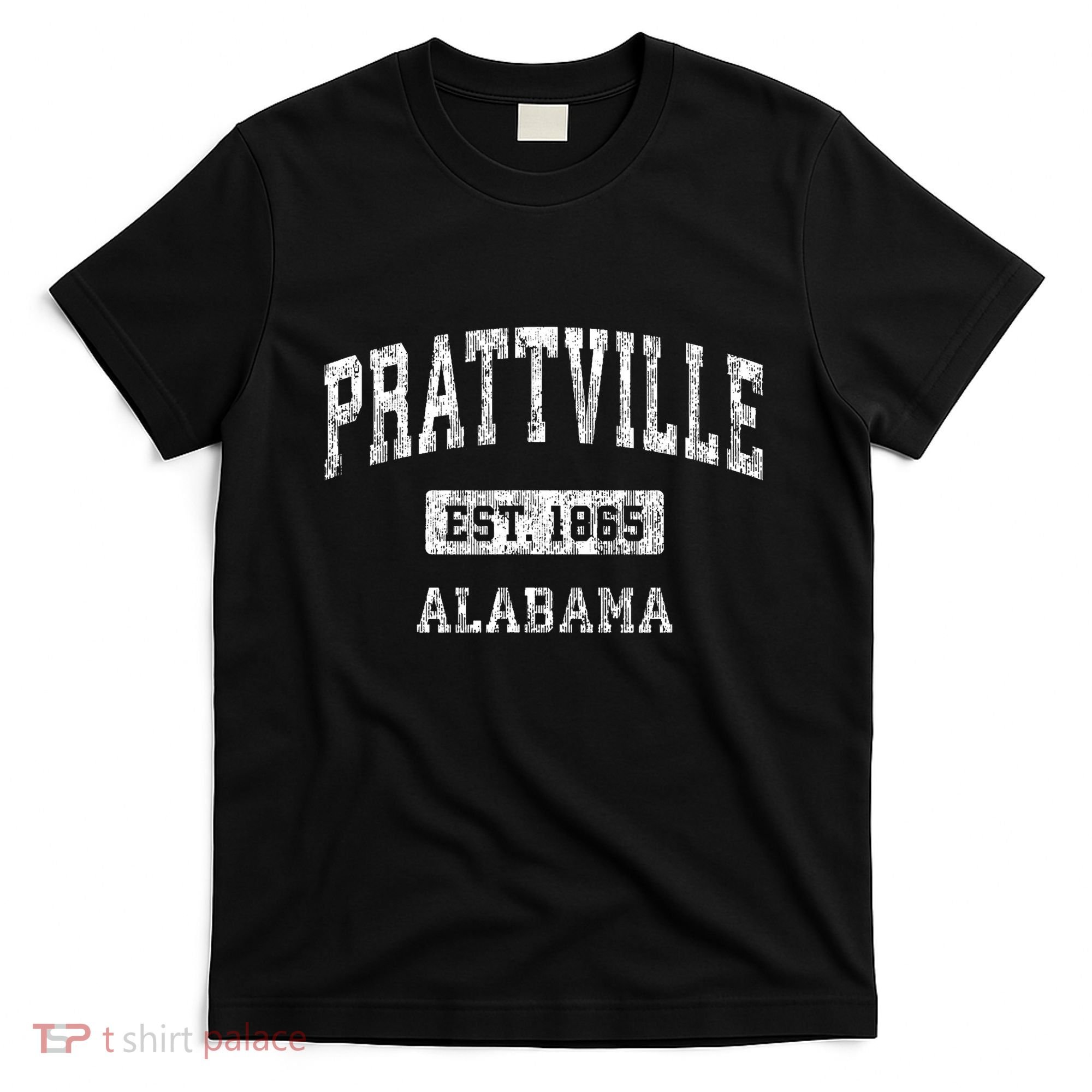 Prattville Alabama Al Vintage Sports Established T-Shirt