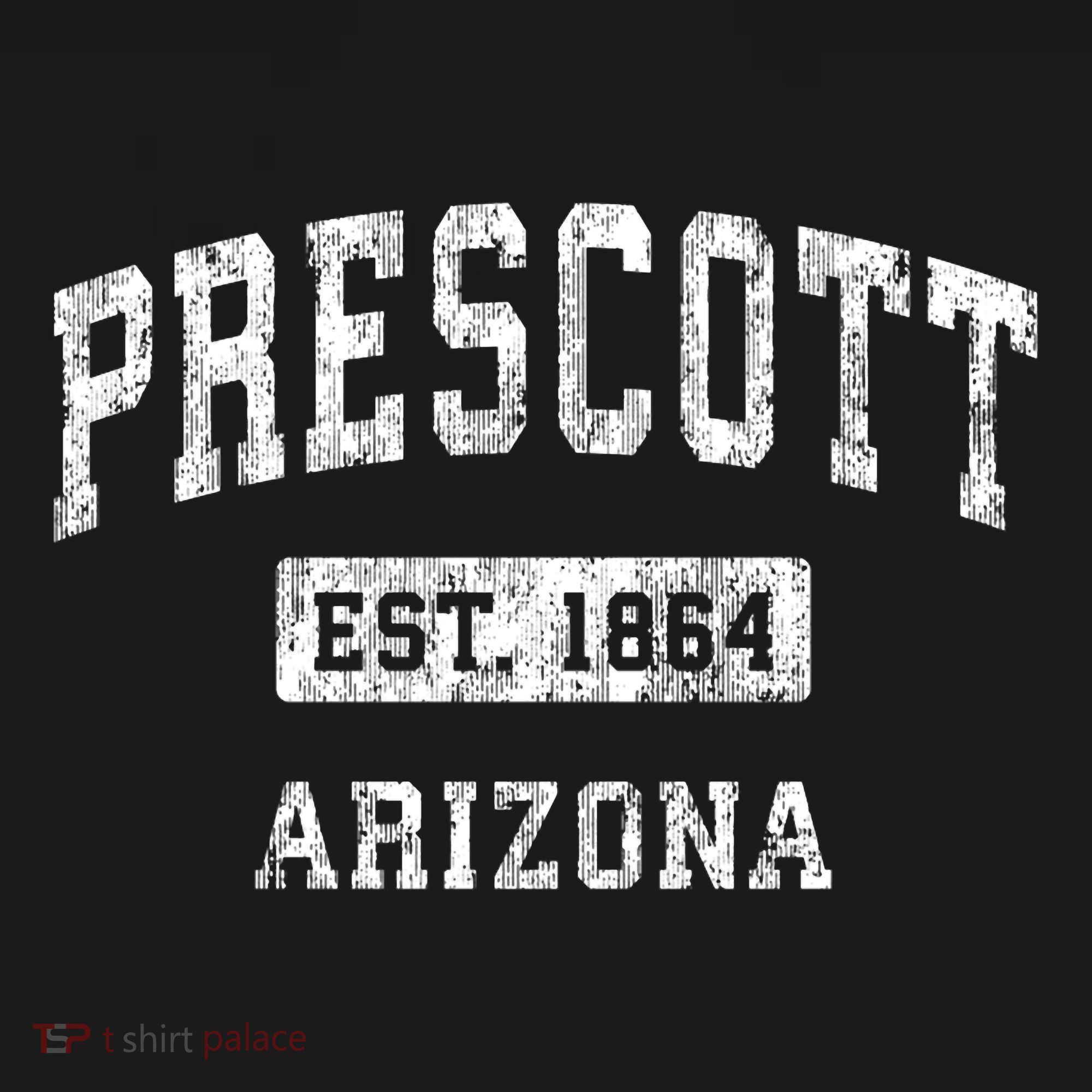 Prescott Arizona Az Vintage Established Sports T-Shirt