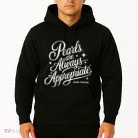 Pearls Are Always Appropriate Jackie Kennedy Hoodie thumb 2