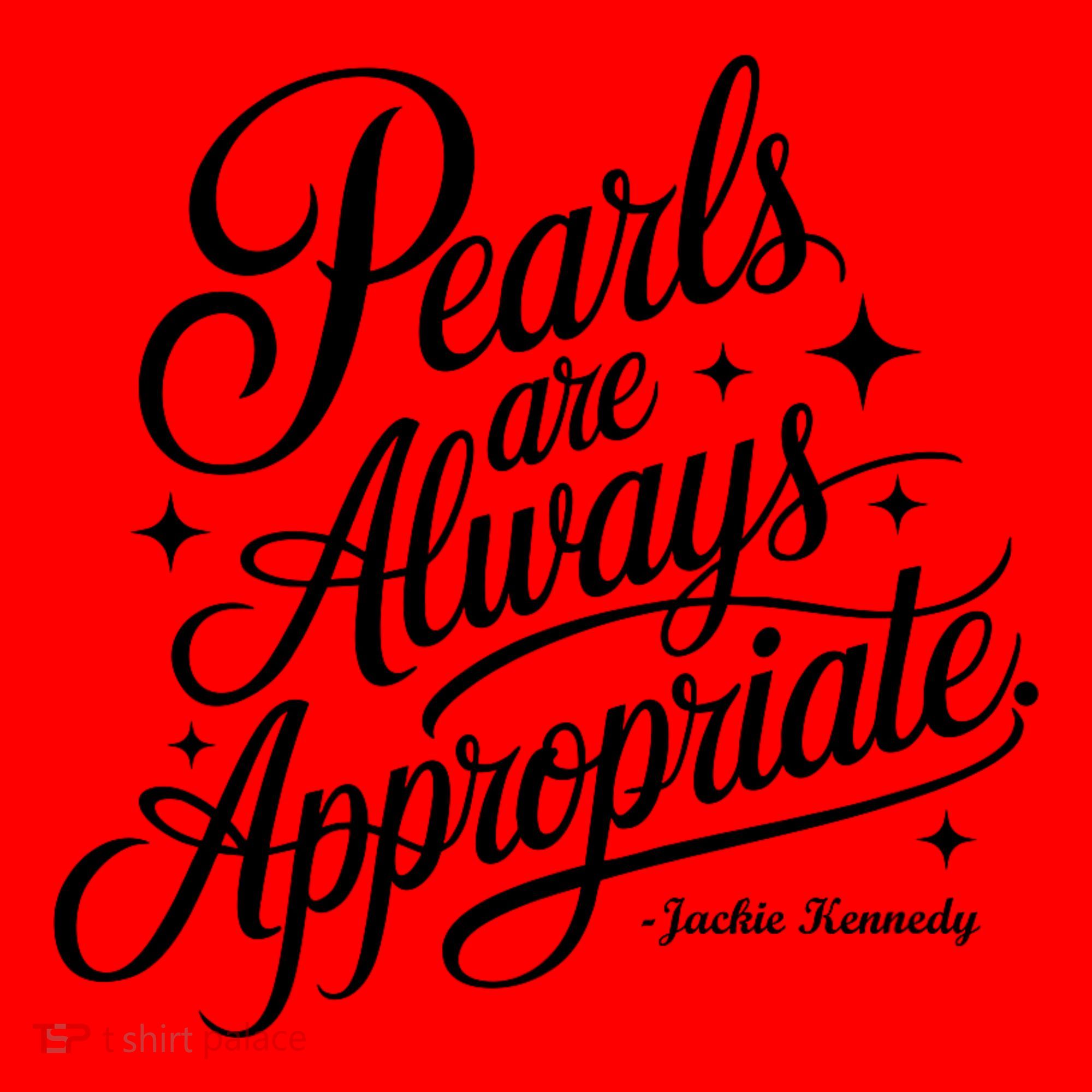 Pearls Are Always Appropriate Jackie Kennedy Santa Hat