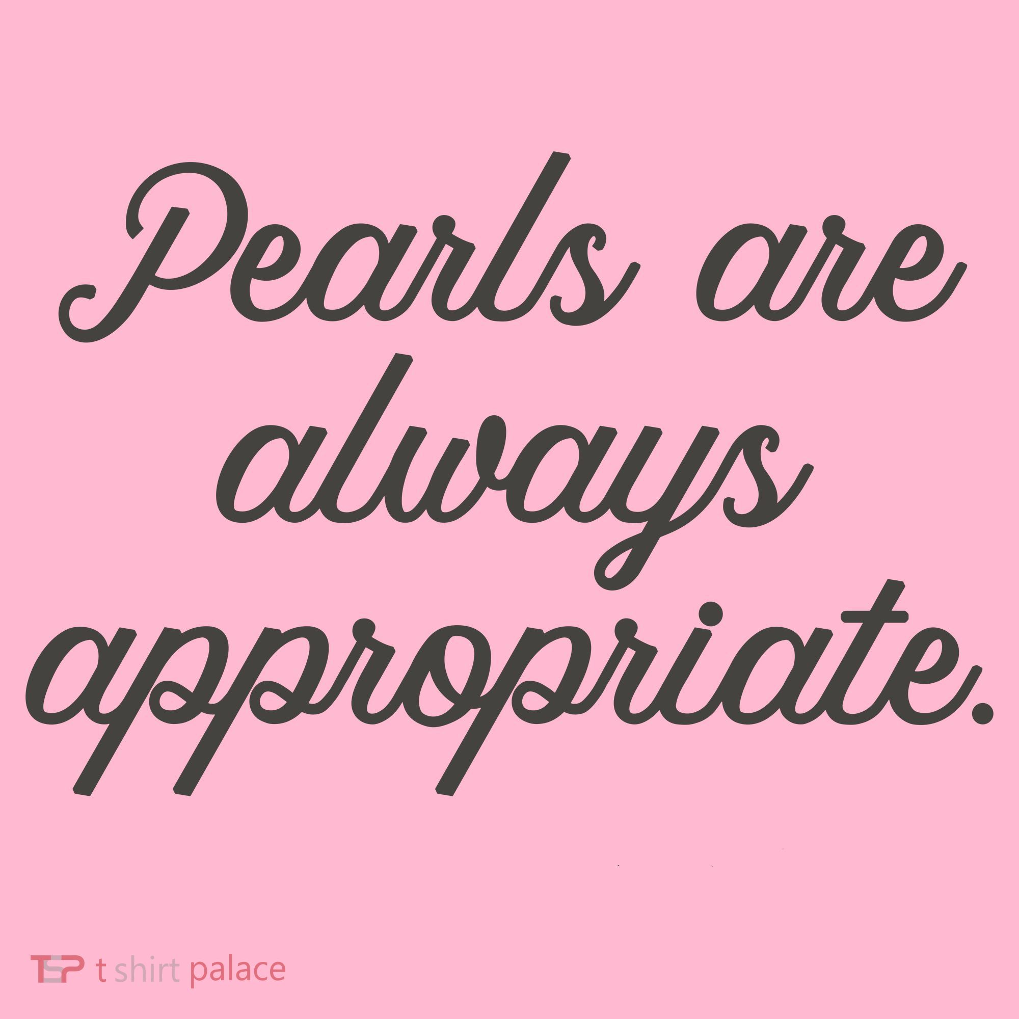 Pearls Are Always Appropriate Jackie Kennedy Coaster