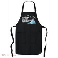 Penguins Against Authoritarian Ice Holes Sarcastic  Apron thumb 0
