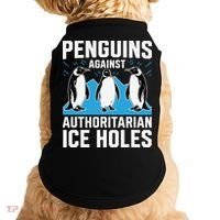 Penguins Against Authoritarian Ice Holes Resist Penguin Doggie Tank thumb 0