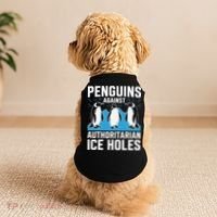 Penguins Against Authoritarian Ice Holes Resist Penguin Doggie Tank thumb 2