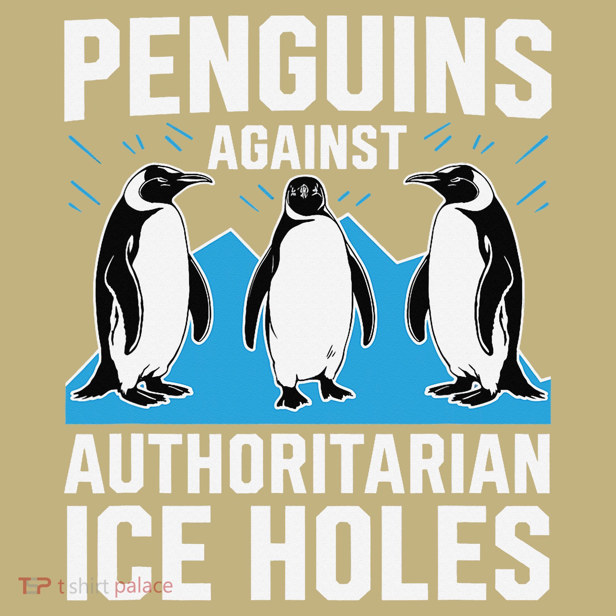 Penguins Against Authoritarian Ice Holes Resist Penguin Sweatshirt