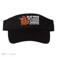 Platypus Are Awesome I'm Awesome Therefore I'm A Platypus Visor thumb 0