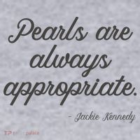 Pearls Are Always Appropriate Jackie Kennedy Women's Sweatshirt thumb 2