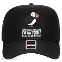 Puffins Are Awesome. IM Awesome Therefore IM A Puffin Hat thumb 0