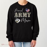 Proud American Army Mom Women's Sweatshirt thumb 0