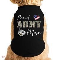 Proud American Army Mom Doggie Tank thumb 0