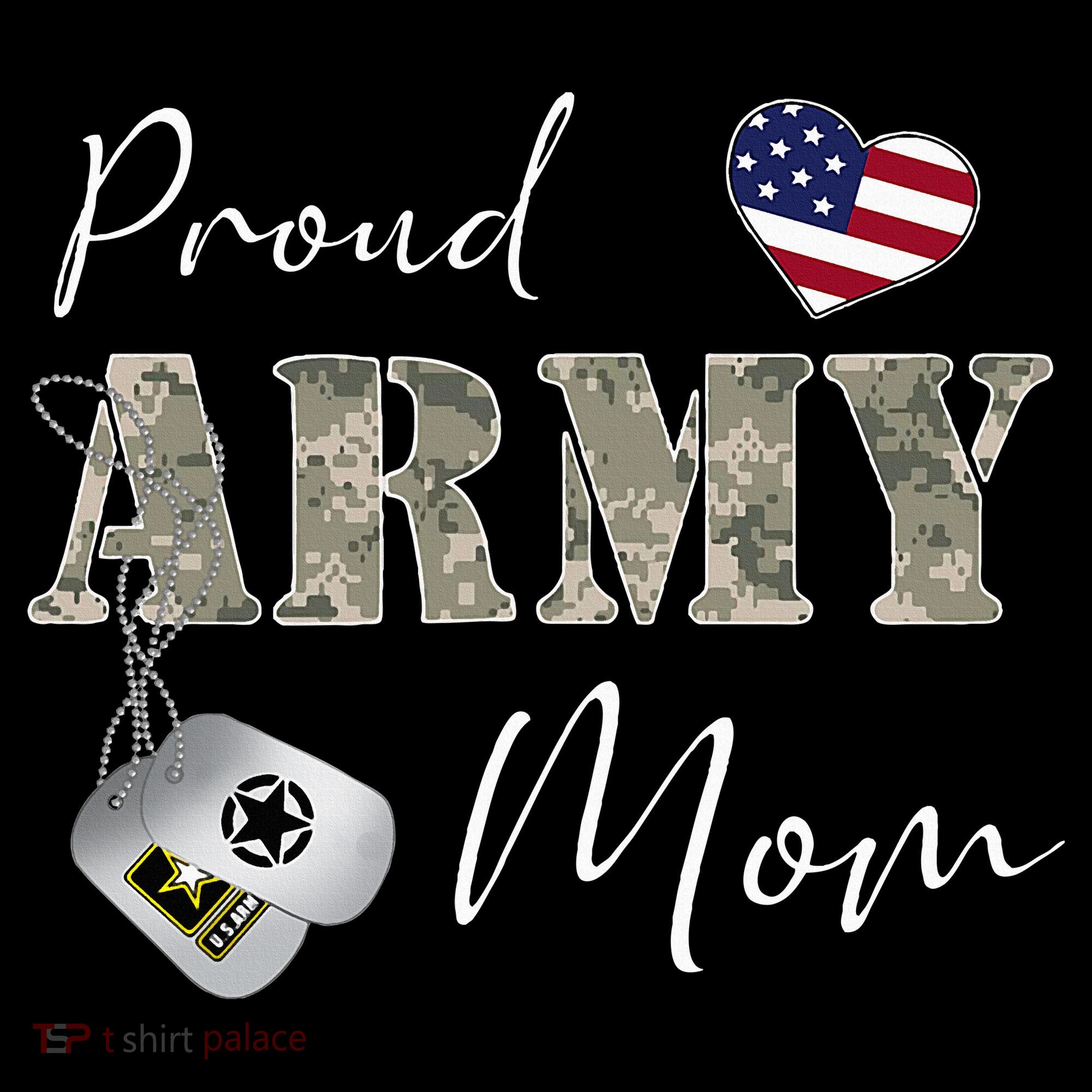 Proud American Army Mom Mousepad