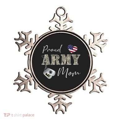 Proud American Army Mom Ornament